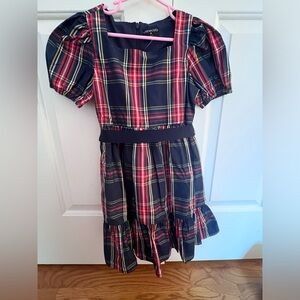 J Crew CrewCuts girls tartan plaid dress NWT